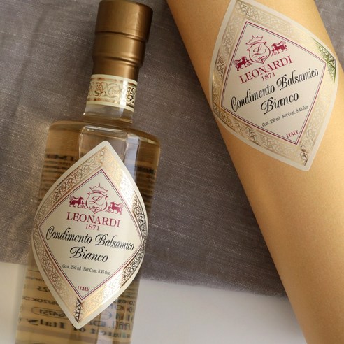 섬세한 풍미로 요리의 품격을 높이는 레오나르디 화이트 발사믹 식초