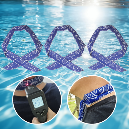 여름철 무더위를 잊게 해줄 시원한 동반자, 앤와이구구 쿨 아이스 스카프 리뷰 쿨링스카프