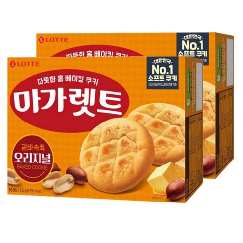 롯데제과 마가렛트352g, 352g, 4개