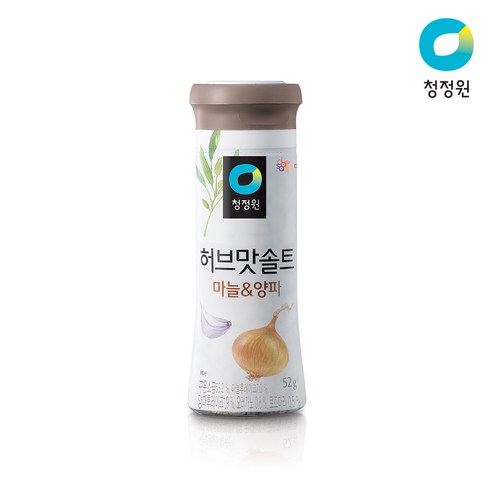   청정원 허브맛솔트 마늘&양파, 1개, 52g