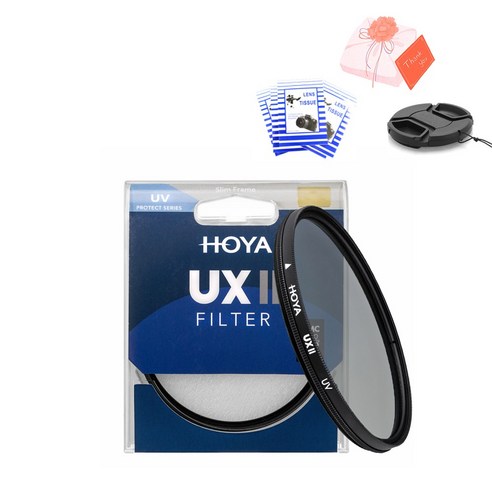 호야 UX UV ll 67mm 필터+렌즈캡+크린티슈 발수코팅, 1개