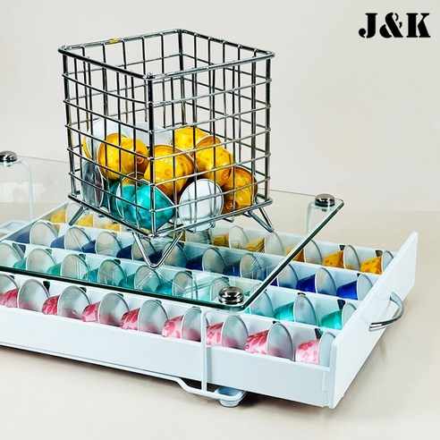 편리함과 즐거움을 선사하는 커피 캡슐 보관 및 디스펜서