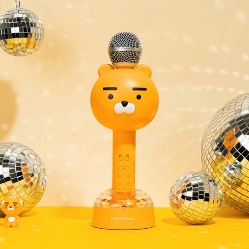 사랑스러운 디자인과 흥겨움을 더하는 아트박스 카카오프렌즈 블루투스 마이크 스피커!