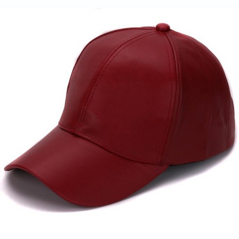 가죽캡모자 야구 레더 군모 hatlander classic plain pu 패션 blank no logo leather cap and hat for men and