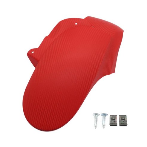 오토바이 후면 흙받이 전문 액세서리 혼다 Forza 350 2020 2021 2022 Dirtboard 용 내구성 프리미엄 직접 교체, 빨간색, {"사이즈":"240x420MM"}, {"수건소재":"플라스틱"}
