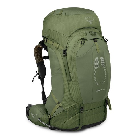 오스프리 아트모스 AG 65L 등산 배낭 OPC1MBP014, Mythical Green, SM