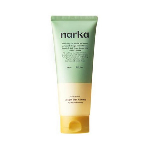 나르카 스트레이트 슬릭 헤어 밀크 150ml, 150ml, 1개