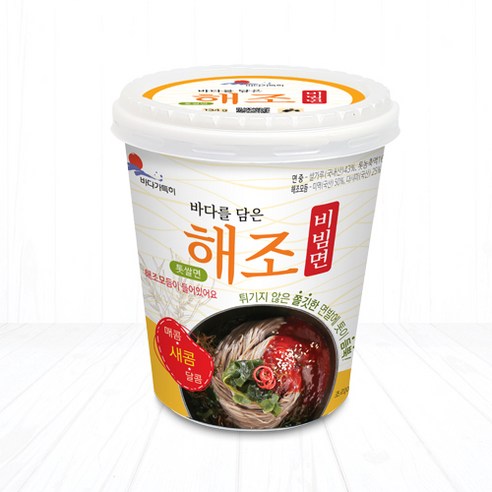 완도산 해조류의 풍미 가득한 건강한 맛, 톳쌀국수 비빔면