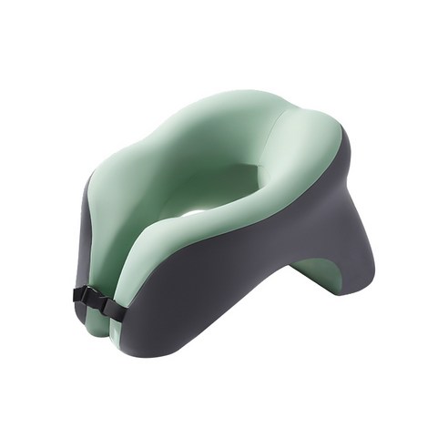 멀티 U자형 베개 낮잠베개 경추베개 3D베개 컴포트 견고한 지지대 파티션 디자인, 회색, 1개