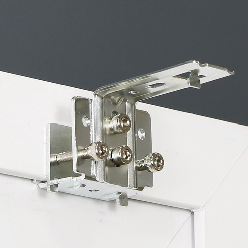 못없이커튼봉 문앤유 노피스 와이드 안뚫어고리 못없이 블라인드 못없는 커튼 무타공 레일 달기 전세 원룸 자취 암막 커튼봉 링 핀 스냅 브라켓, 노피스 와이드 블랙 (대) 1개(낱개)