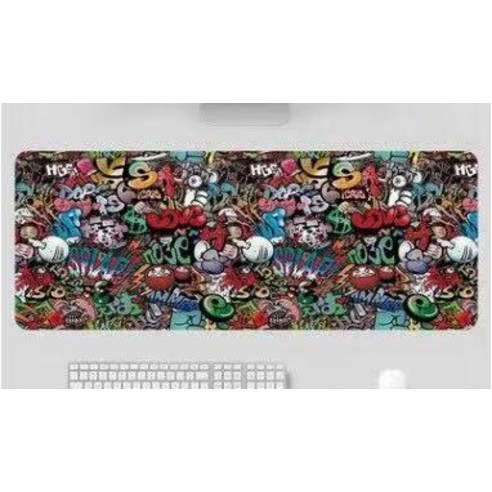 YJQ 80x30cm XL Lockedge 대형 게임용 마우스 패드 컴퓨터 게이머 키보드 마우스 매트 하이퍼 비스트 데스크 마우스 패드 PC 데스크 패드, 300x800x2mm  7