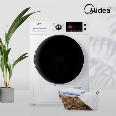 건조기  [미디어] Midea 의류건조기 MCD-H103W 히트펌프/10kg