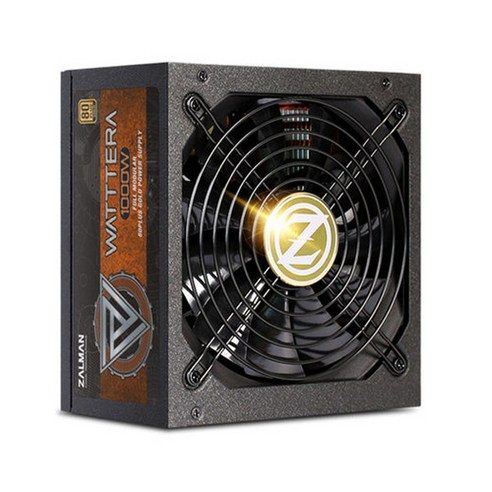 잘만 WATTTERA 1000W 80PLUS GOLD ATX 파워서플라이, 1