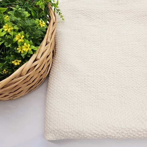 GOOD패브릭 20수 엠보 원단: 일상에 감성을 더하는 부드럽고 다재다능한 선택