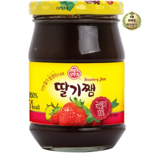 오뚜기 딸기쨈, 300g, 1개