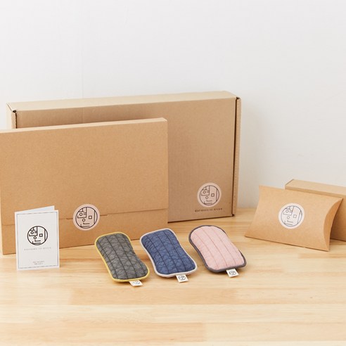 자연의 온기로 몸과 마음을 따뜻하게, 현미온미 배 찜질팩