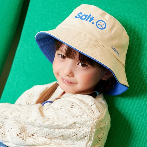 시리얼랜드 슈가앤솔트 리버서블 유아 버킷햇
