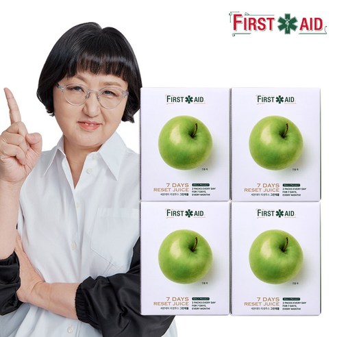 그린애플 맛으로 상쾌하게 리셋하는 7일, 세븐데이 리셋주스