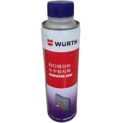 WURTH 뷔르트 라디에터 라지에터 누수 방지제 1개 엔진블럭 보수제 대형차 트럭 승용차