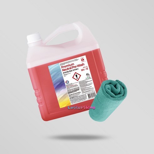 도깨비 D03 밸런스폼 카샴푸 500ml, 1개 자동차중성샴푸 11 바인더 중성 프리워시 4L 자동차 스노우폼 세차 APC 폼 고농축 세정제 세제 4종 세트, 01 프리워시 4L 세트