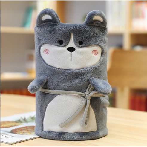 검빅스 따뜻한 당근 강아지 수면 담요