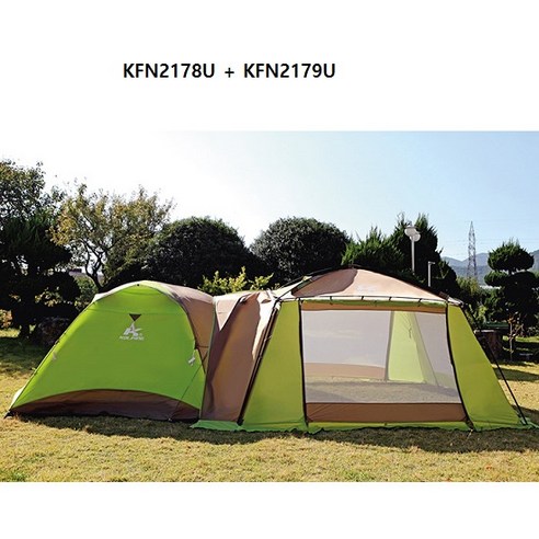 광활한 자연 속 안식처, 콜핑 칼로스 KFN2178U 오토캠핑 도킹텐트