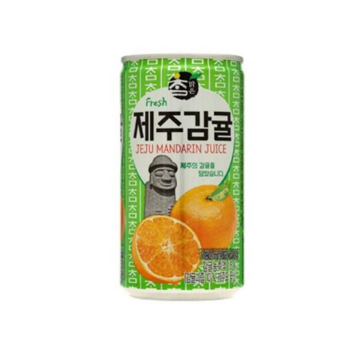 대일 참맑은 제주감귤 175ml X 60캔/주스 과즙 음료수, 60개 캔매실음료