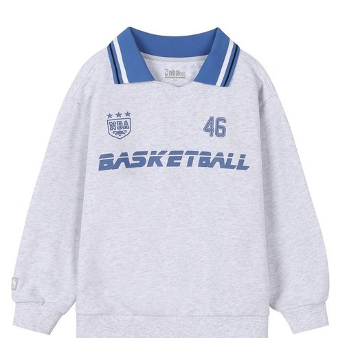 NBA KIDS 스포츠 카라 맨투맨 K241TS050P-3 유아스포츠의류