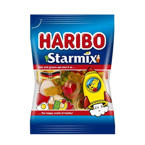 HARIBO Starmix 하리보 스타믹스 미니 베어 곰젤리 250g, 1개