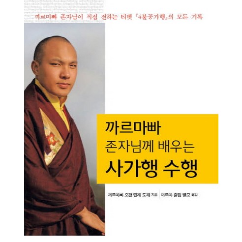 까르마빠 존자님께 배우는 사가행수행:까르마빠 존자님이 직접 전하는 티벳 4불공가행의 모든 기록, 지영사
