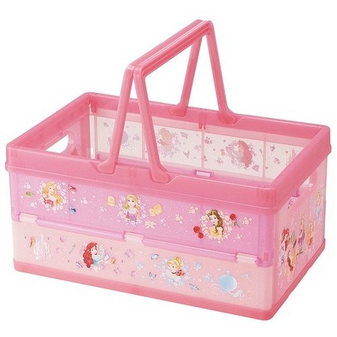 스케이터 폴딩바구니 산리오 포켓몬 프린세스 버거콘크스 미피 접이식 바구니 폴딩박스 수납용 캠핑용