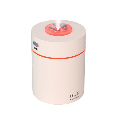 BESTOPE 240ml 스마트 공기 가습기 USB 아로마 테라피 디퓨저 LED 조명 안티 건식 불타는 자동차 홈 청정기 분무기, 분홍