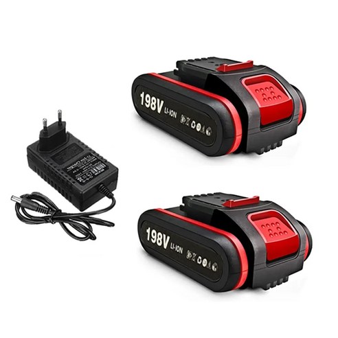 전동가위 전동전지가위 Worx 배터리 충전식 전기 드릴에 적합 가위 전정톱, 1.1 battery1 charger