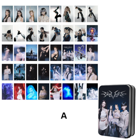 에스파 (aespa) Savage LOMO 포카 40장+틴케이스, 40장 세트 A