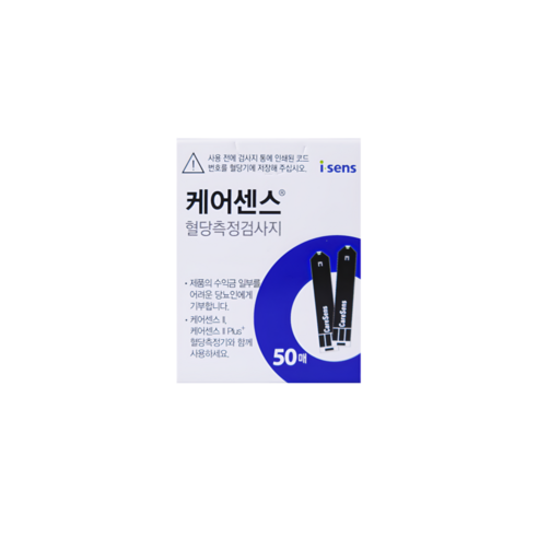 케어센스2 플러스 혈당측정지, 50개입, 1개