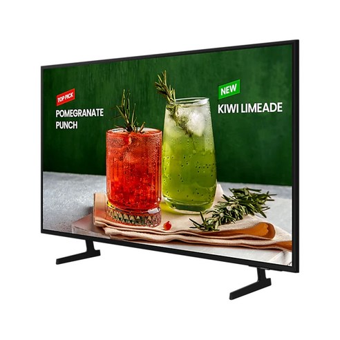 생생한 몰입감과 스마트한 기능으로 일상을 특별하게, 삼성 UHD 스마트 사이니지 TV BED-H
