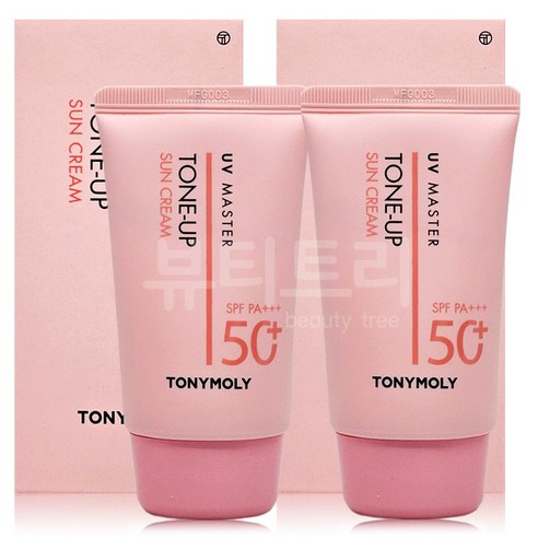 토니모리 유브이 마스터 톤업 선 크림 50ml + 50ml, 2개