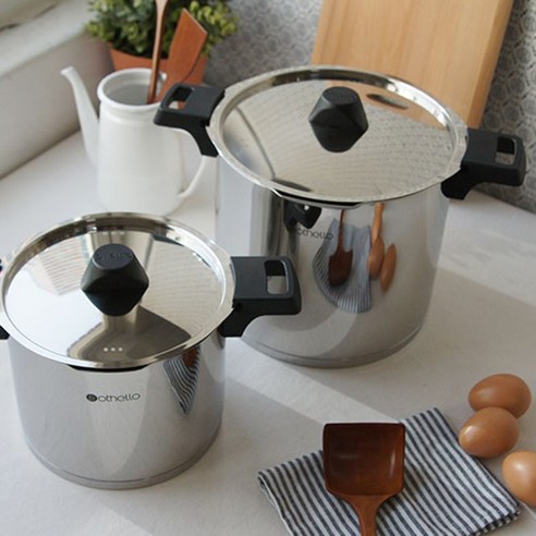 오델로 양수 냄비는 대용량 음식이나 곰탕을 끓일 때 안성맞춤인 제품