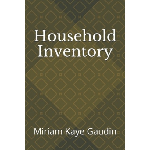 (영문도서) Household Inventory List Paperback, Independently Published, English, 9798501711716