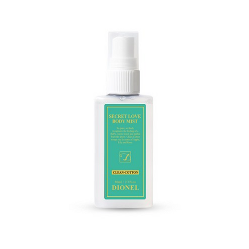 디오넬 시크릿러브 바디미스트 클린코튼, 2개, 80ml