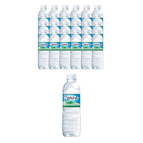제트스카이 제주 삼다수, 500ml, 25개