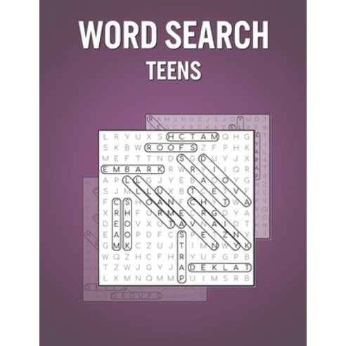 (영문도서) Word Search Teens: Fun Puzzle Book for Adults with 200 Puzzles and Solutions - Awesome Vacati... Paperback, Independently Published, English, 9798741861202