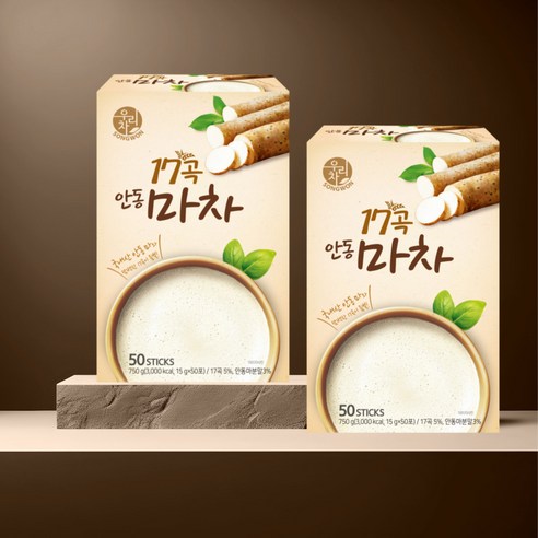 송원 우리차 17곡 안동마차 50T, 15g, 50개입, 2개