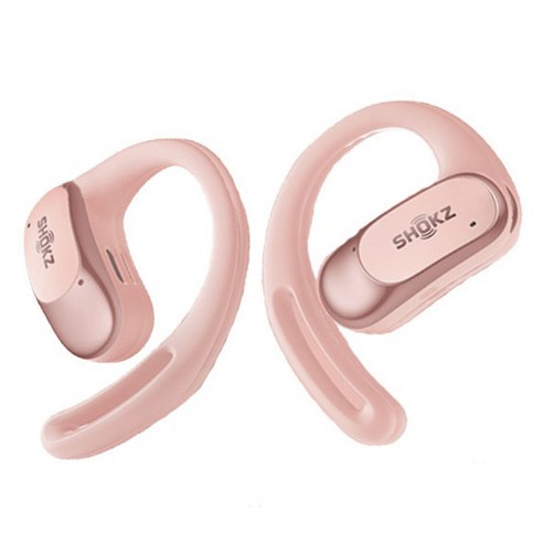 샥즈 T511 오픈핏 에어 개방형 블루투스 이어폰, 체리블라썸 핑크