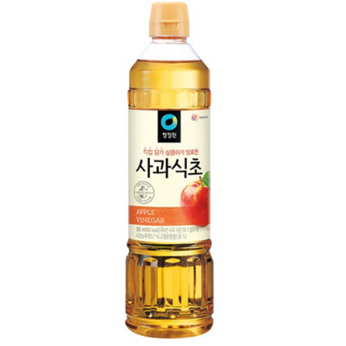 청정원 2배 사과식초, 900ml, 1개