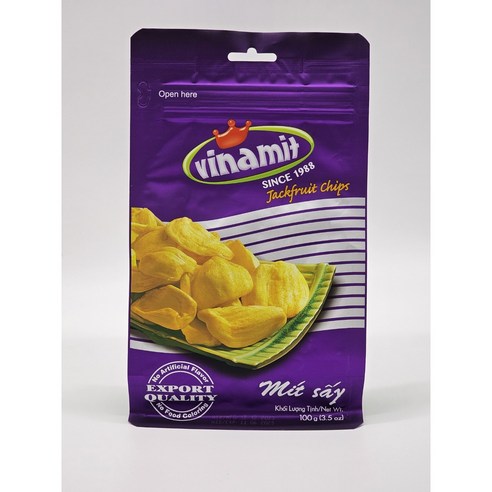영희상회 비나밋 잭플룻칩 베트남 건조과일칩 vinamit, 100g, 3개