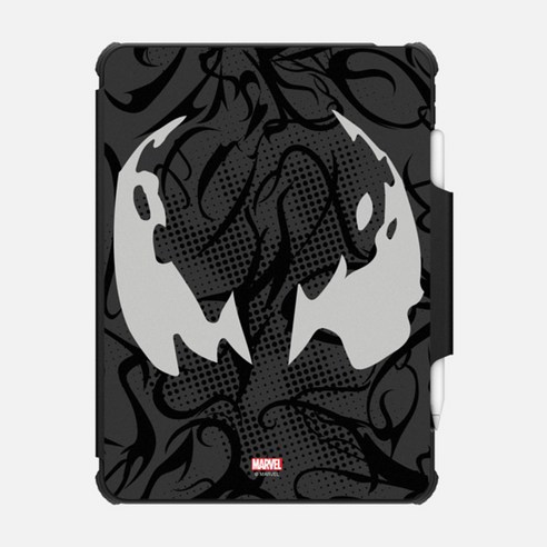 케이스티파이 CASETiFY 아이패드 에어 4 5 세대 임팩트 폴리오 케이스 Venom Black