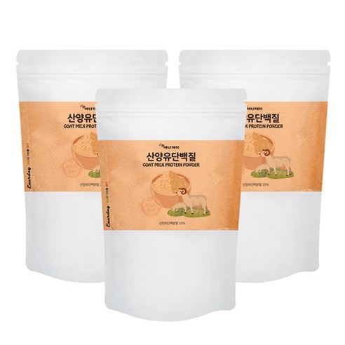 프로틴 보충제 에너데이 산양유단백질300gx3봉