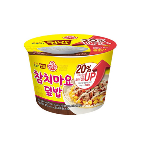 오뚜기 컵밥 참치마요덮밥, 247g, 6개