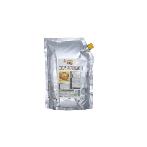 다담 고깃집 된장찌개 양념, 2kg, 1개